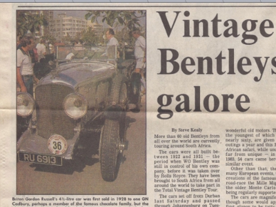 South Africa Tour 1990